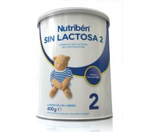 Nutriben sin lactosa 2 +6 m 400 g
