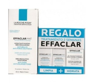 Effaclar Mat 40 ml + REGALO Tratamiento 2 semanas Limpieza e Hidratación