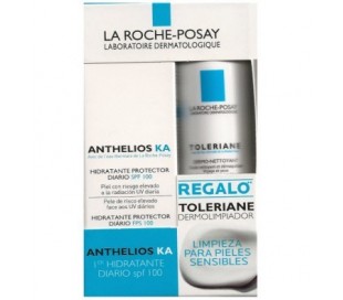 Anthelios Ka 50ml + REGALO Toleriane Dermolimpiador Ojos y Rostro 50 ml.