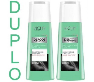 DUPLO Champu Dercos Anticaspa Sensitiva 2 x 200 ml