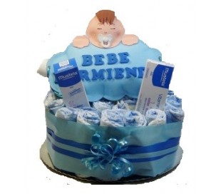 Tarta de Pañales Mustela