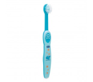 Cepillos Dientes Chicco Rosa, Azul y Verde