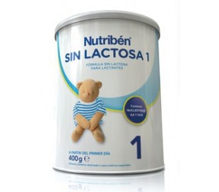 Nutriben Sin lactosa 1 + 0 m 400 g