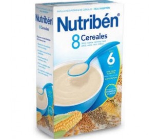 Papillas 8 cereales +6 600 g