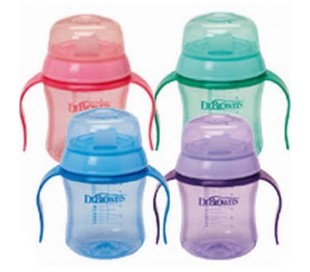 Taza educativa Boquilla Blanda +6 m 180 ml