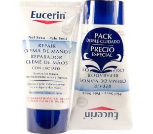 Eucerin Repair Duplo Crema de Manos Piel Seca 2x75ml