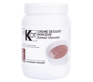 Pote postre cremoso de chocolate 400 gr.