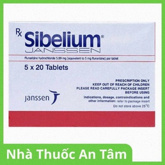 Sibelium genérico flunarizina