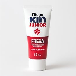 Fluor Kin Junior Gel Fresa, 75 ml