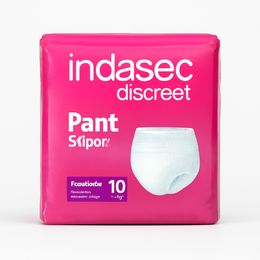 Indasec Discreet Pant Súper T-M, 10 Unidades