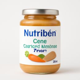 Nutribén Cena Crema de Verduras y Pavo, 200 g