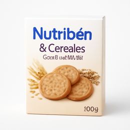 Nutribén 8 Cereales Galletas María, 600 g