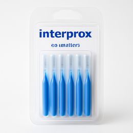 Interprox Cilíndrico Cepillo, 6 uds
