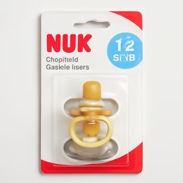 Nuk Chupete Classic Látex T-2, 2 Unidades